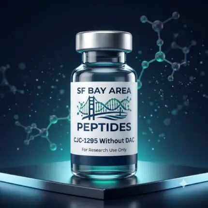 CJC-1295 Without DAC (10mg) research compound vial - SF Bay Area Peptides