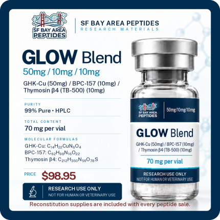 GHK-Cu / BPC-157 / TB-500 Blend (70mg)